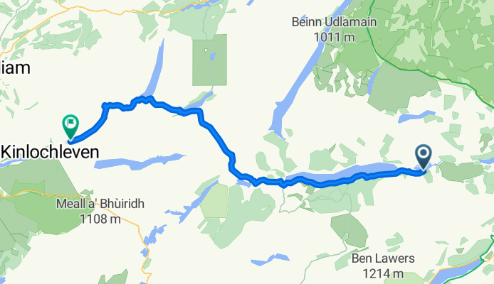Aberfeldy - Fort William