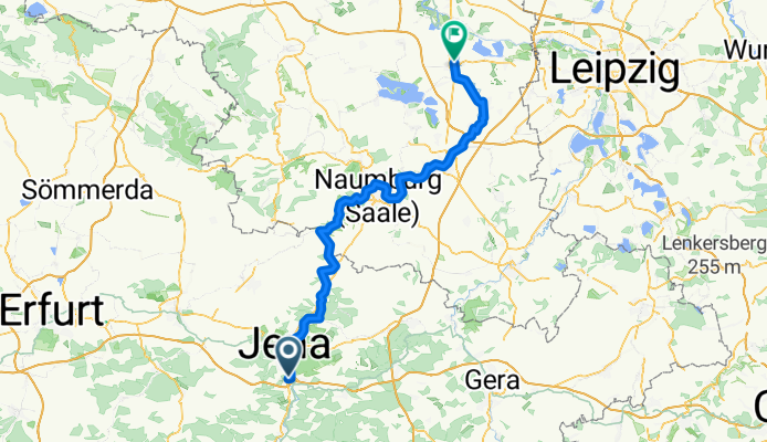 Jena nach Weißenfels