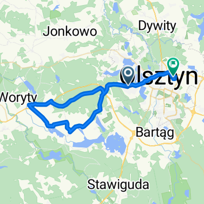 Sielska, Olsztyn do Kołobrzeska, Olsztyn