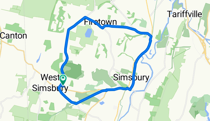 Grant Estate Dr, West Simsbury to Grant Estate Dr, West Simsbury