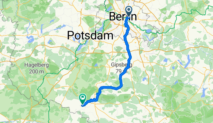 Berlin-Friedrichshain - Niedergörsdorf