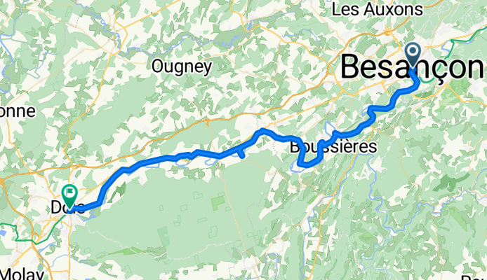 Pont Robert Schwint nach Rue du Prélot 1b