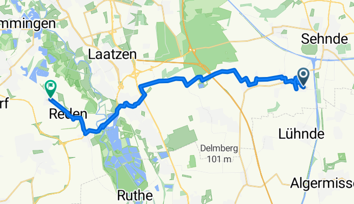 Am Mühlenberg, Sehnde nach Redener Straße, Hemmingen