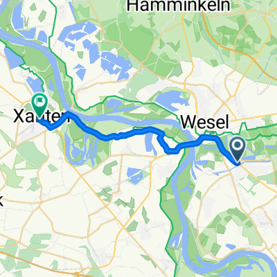 Willy-Brandt-Straße, Voerde nach Markt, Xanten
