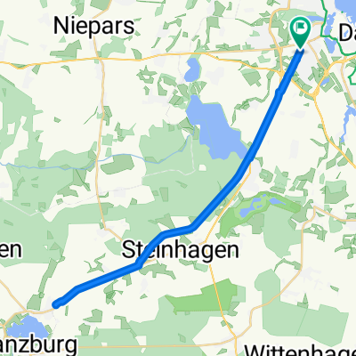 Richtenberger Chaussee, Stralsund nach Richtenberger Chaussee, Stralsund