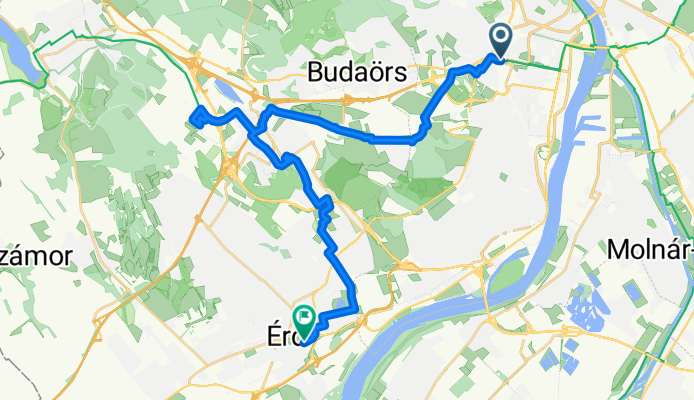 From Budapest to Érd