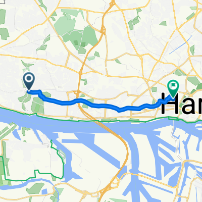 Jürgensallee, Hamburg nach Heiligengeistfeld, Hamburg