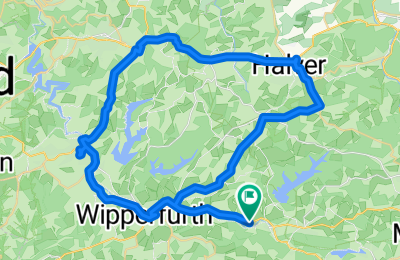Route in der Bikemap App öffnen