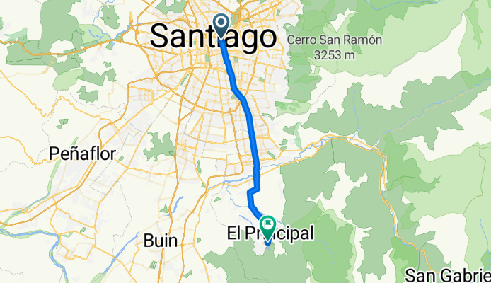 Ruta de descanso