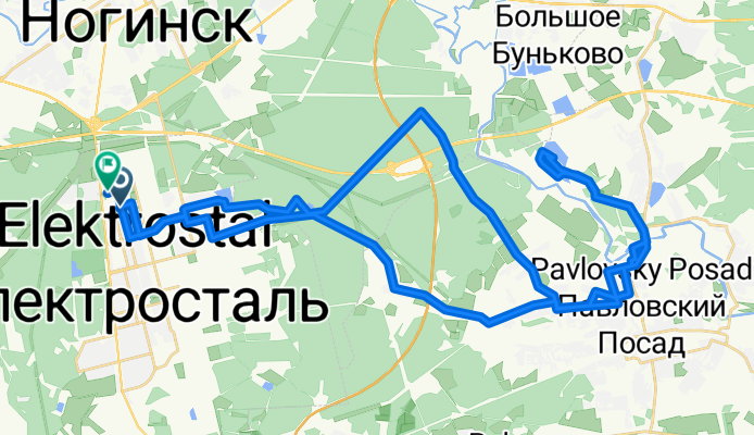 Электросталь - Павловский Посад