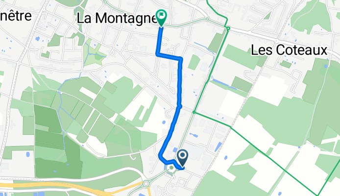 Avenue de la Libération, La Montagne à Route de Bouguenais, La Montagne
