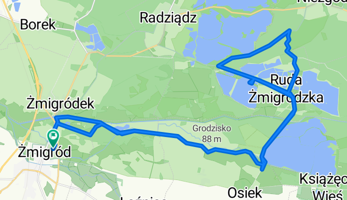 Kwiatowa, Żmigród do Kwiatowa, Żmigród