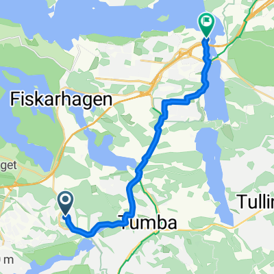 Söderbytorgsallé, Rönninge to Fågelviksvägen, Norsborg