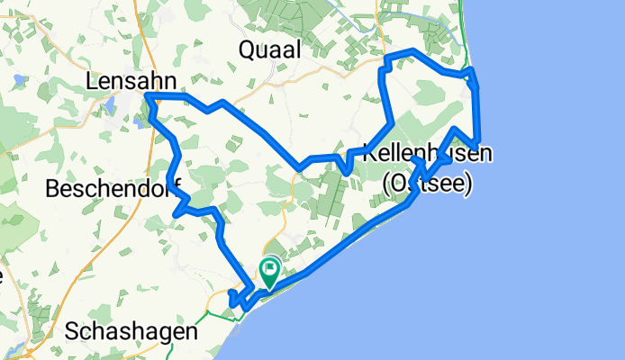 Blankwasserweg, Grömitz nach Blankwasserweg, Grömitz