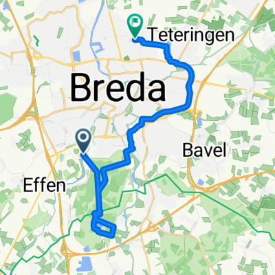 Dr Batenburglaan, Breda do Brusselstraat, Breda