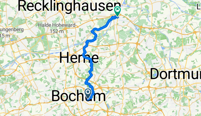 Goerdtstraße nach Hebewerkstraße