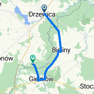 Warszawska 7A do Brzustowiec