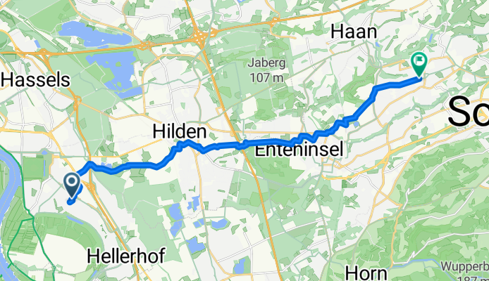 Am Auwald nach Devarannestraße