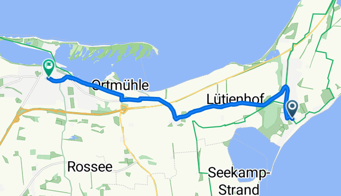 Südstrand nach Thulboden