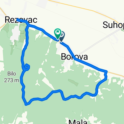 Ulica Bana Josipa Jelačića to Ulica Bana Josipa Jelačića