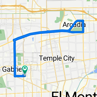 Santa Fe Ave, San Gabriel to S Gladys Ave, San Gabriel