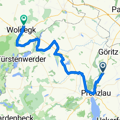 Landstraße nach Sandweg