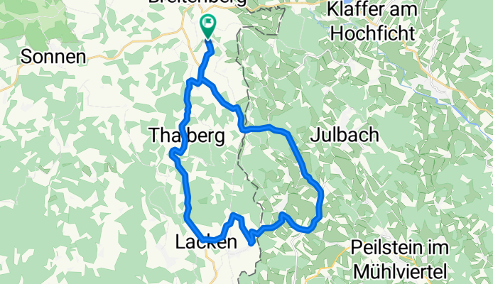 Thalberg, Lacken, Messnerschlägerweide, Nebelberg,  Kohlstatt