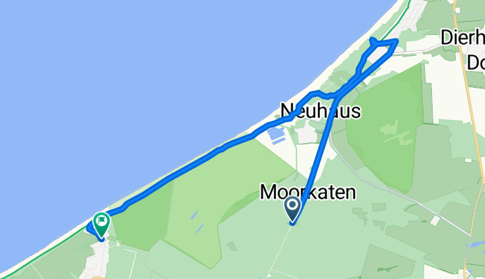 Körkwitz Hof, Dierhagen nach Strandstraße, Graal-Müritz
