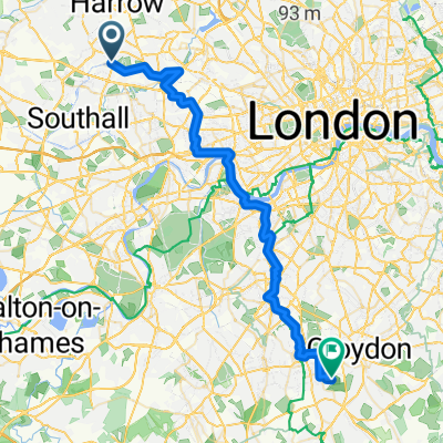 Tillermans Court to Redwing Road