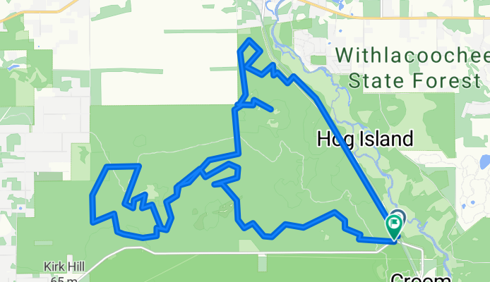 Withlacoochee State Trail, Brooksville to Croom Rital Rd, Brooksville