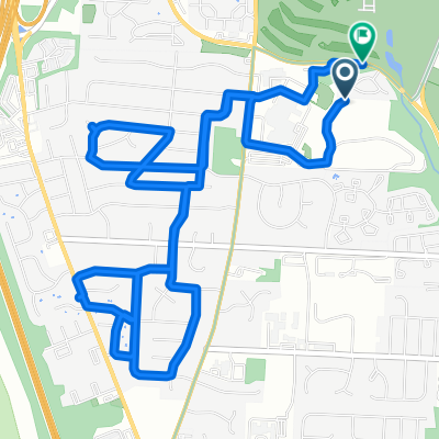 Burntwood Trail to Burntwood Trail