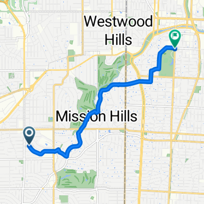 Route to Loose Park