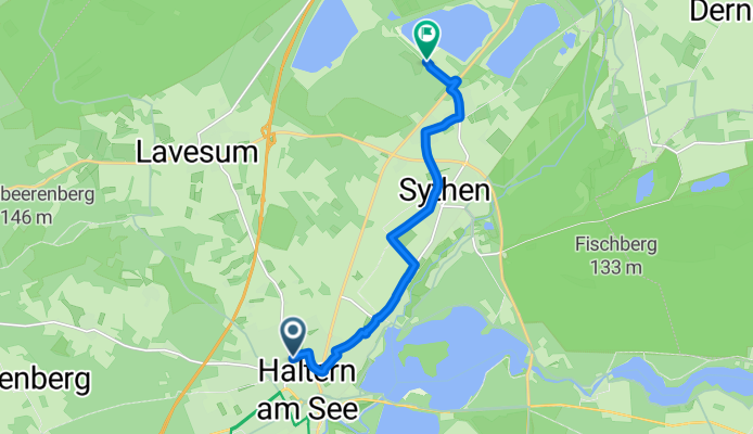 Lavesumer Straße, Haltern am See nach Haltern am See