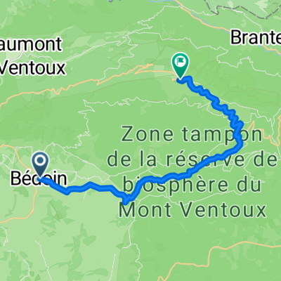 Bedoin - Ventoux 44k 1700 HM