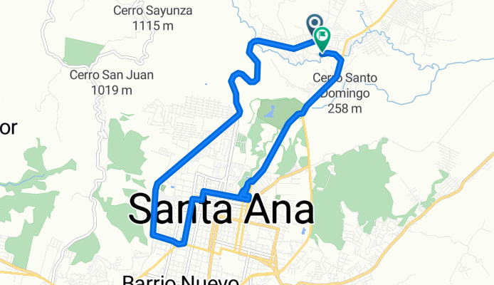 Ruta de descanso
