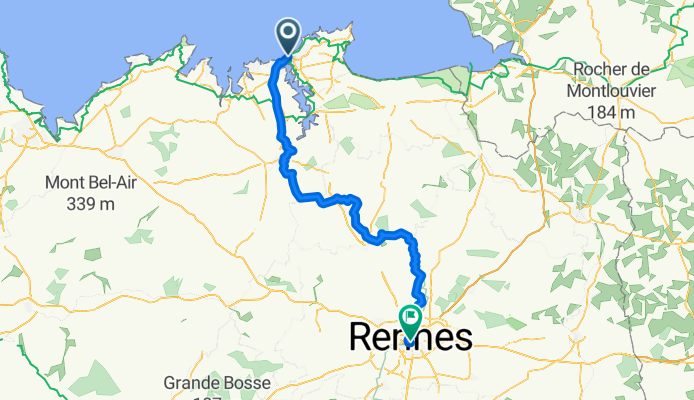 Saint-Malo to Rennes