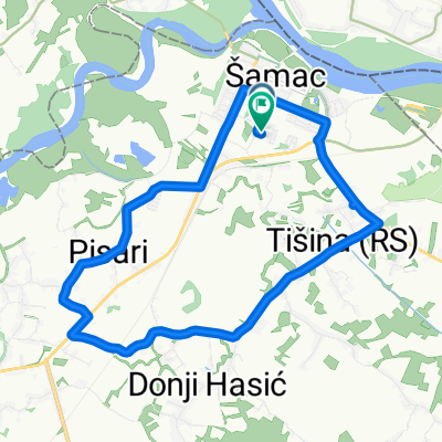 Улица Немањића Седма, Šamac nach Улица Немањића Седма, Šamac