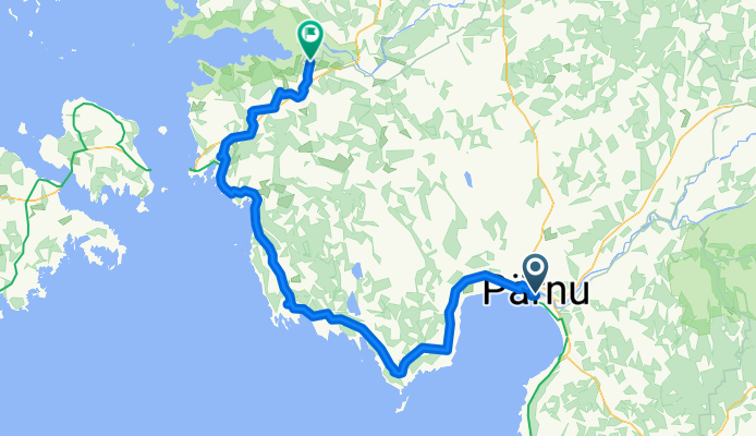 From Parnu to Põhja-Pärnumaa vald