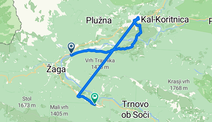 Log Čezsoški to Srpenica TKK