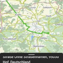 Eichenweg nach Friedensweg