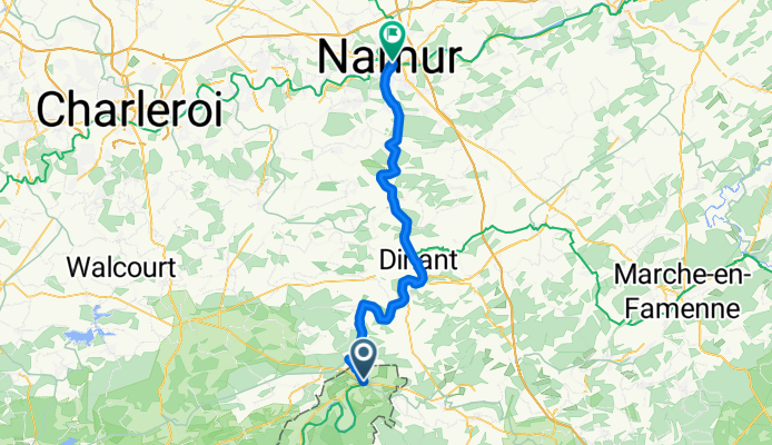Givet nach Namur