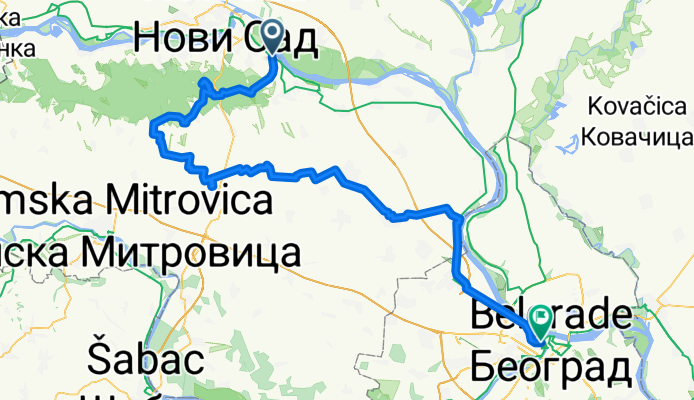 From Sremski Karlovci to Belgrade