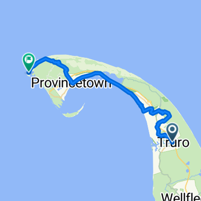 Route to Race Point Lighthouse