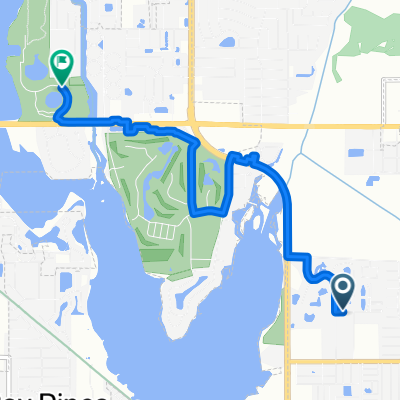 80th St N, Saint Petersburg to Lake Seminole Park, Seminole