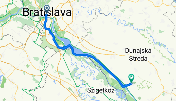 Bratislava - Gabčíkovo