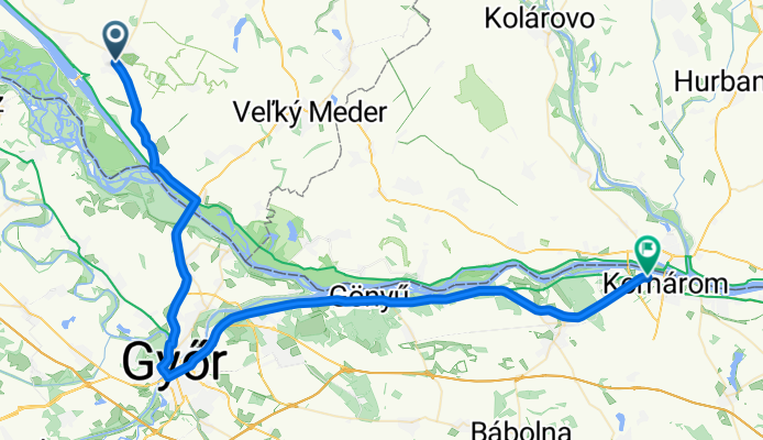 Gabčíkovo - Komárom