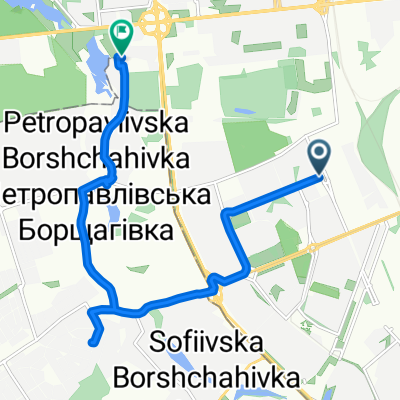 Героев Космоса улица, Киев до Львовская улица, Киев