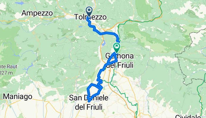 Tolmezzo - San Daniele del Friuli (C6V1)
