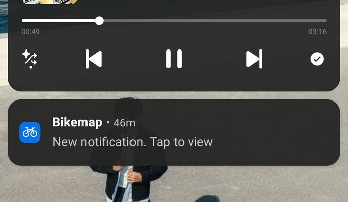Foto 2 de la ruta de Bikemap "Bavarskaya Ulitsa корпус to Bavarskaya Ulitsa корпус"