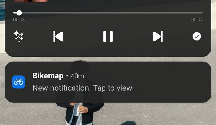 Foto 1 de la ruta de Bikemap "Bavarskaya Ulitsa корпус to Bavarskaya Ulitsa корпус"